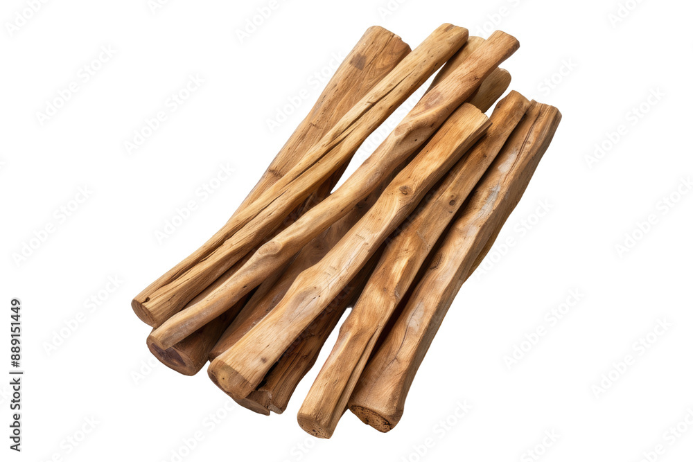 Wooden sandalwood isolated on transparent background Wooden sandalwood isolated on transparent background