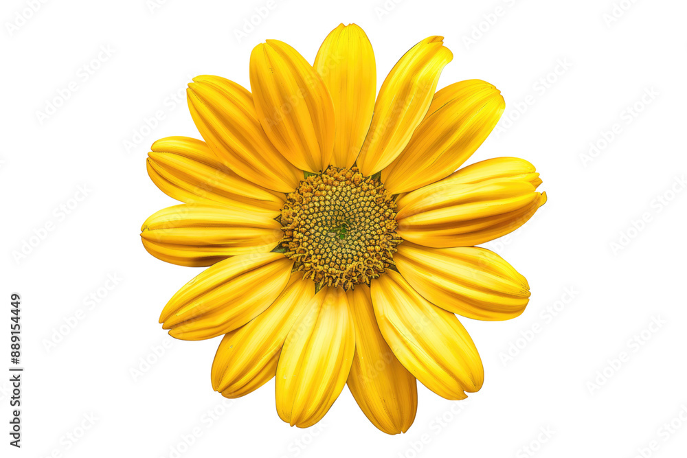 Yellow daisy flower isolated on transparent background Yellow daisy flower isolated on transparent background