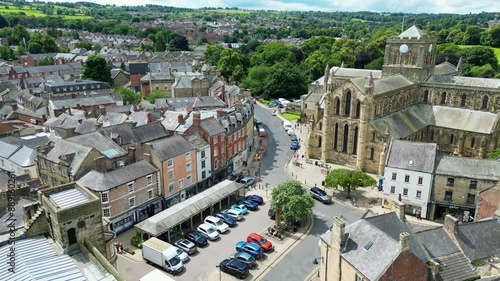 Hexham Town Centre & Market, Northumberland photo