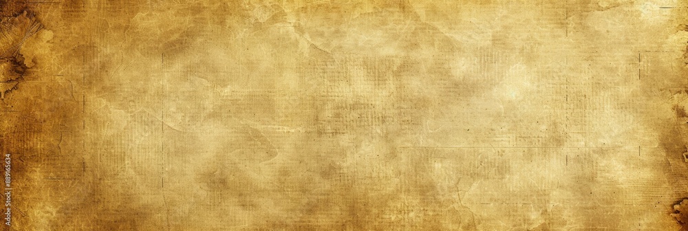 Fototapeta premium Light Brown Background. Vintage Paper Texture with Antique Distressed Parchment Design