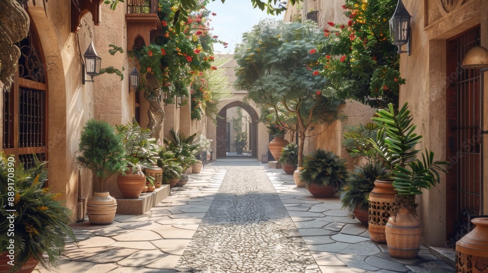 Obraz premium beautiful Arabic streets