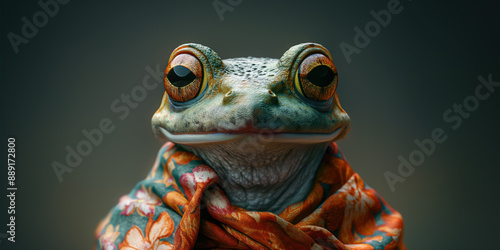 Froschfrau Porträt © Fatih