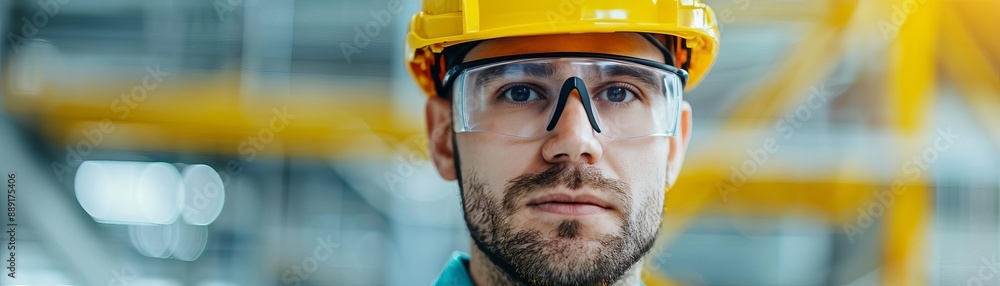 Quality inspector examining raw materials in a factory, sourcing quality, ensuring high standards in procurement Quality inspector examining raw materials in a factory, sourcing quality, ensuring high standards in procurement