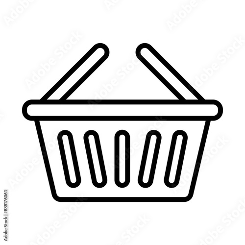 Shopping Basket line icon