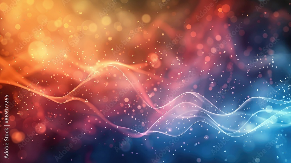 Fototapeta premium Abstract background in educational experiences