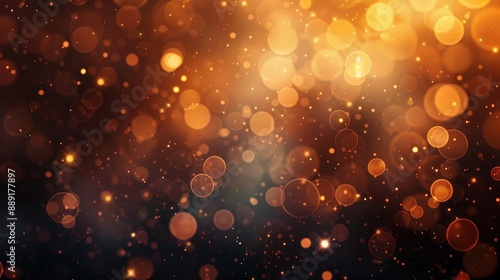 Abstract blurred light spot on bokeh background