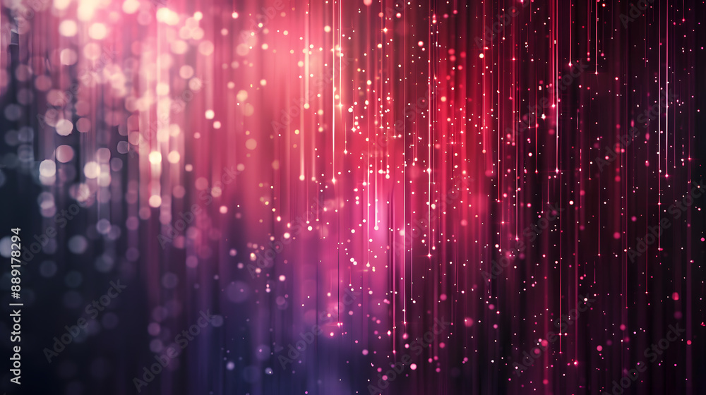 Enchanting backdrop with glowing light streaks and glittering particles in pink and purple hues, ideal for a magical and mystical ambiance perfect for an ethereal setting Enchanting backdrop with glowing light streaks and glittering particles in pink and purple hues, ideal for a magical and mystical ambiance perfect for an ethereal setting