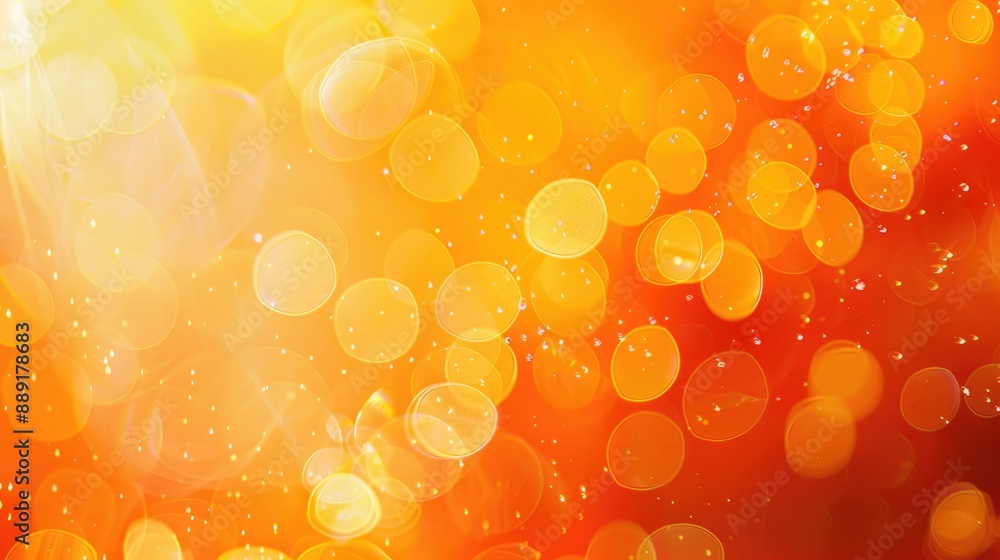 © Giovanni - Abstract orange blurred background