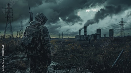 stalker in nuclear power plant