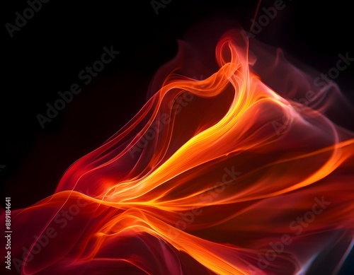 Ai generated, sneaker, sport shoe, abstract, neon, luminous, glowing art 3D render, sport concept, street art, younger generation, wallpaper, art, gradient color, line art