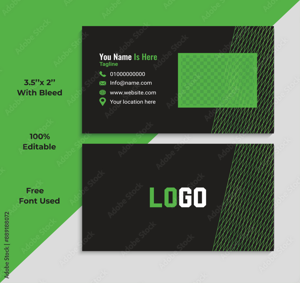 Fitness Business Card Fitness Business Card