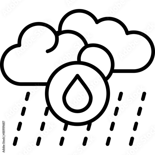 Rainfall Icon