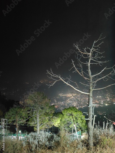 Valley from vaishno devi temple Jammu and Kashmir