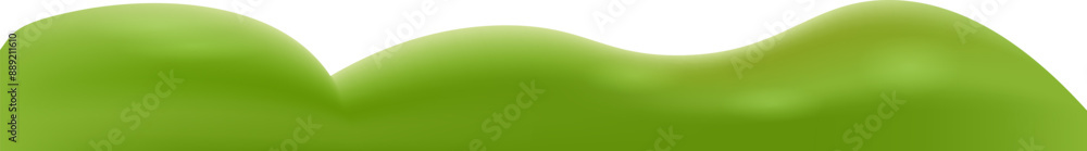 3d realistic cartoon green hills isolated on transparent background. Summer wide landscape design element with green grass. Minimal nature green composition with green fileds. Vector illustration. 3d realistic cartoon green hills isolated on transparent background. Summer wide landscape design element with green grass. Minimal nature green composition with green fileds. Vector illustration.