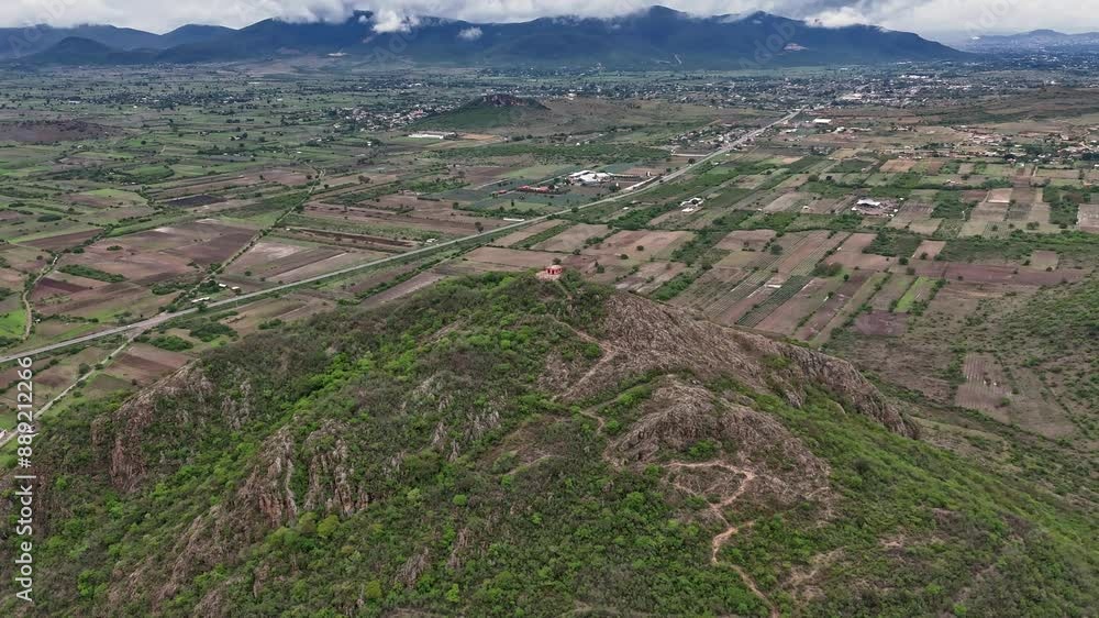 Hyperlapse of Danush Sacred Mountain in Oaxaca Valley, Mexico Hyperlapse of Danush Sacred Mountain in Oaxaca Valley, Mexico