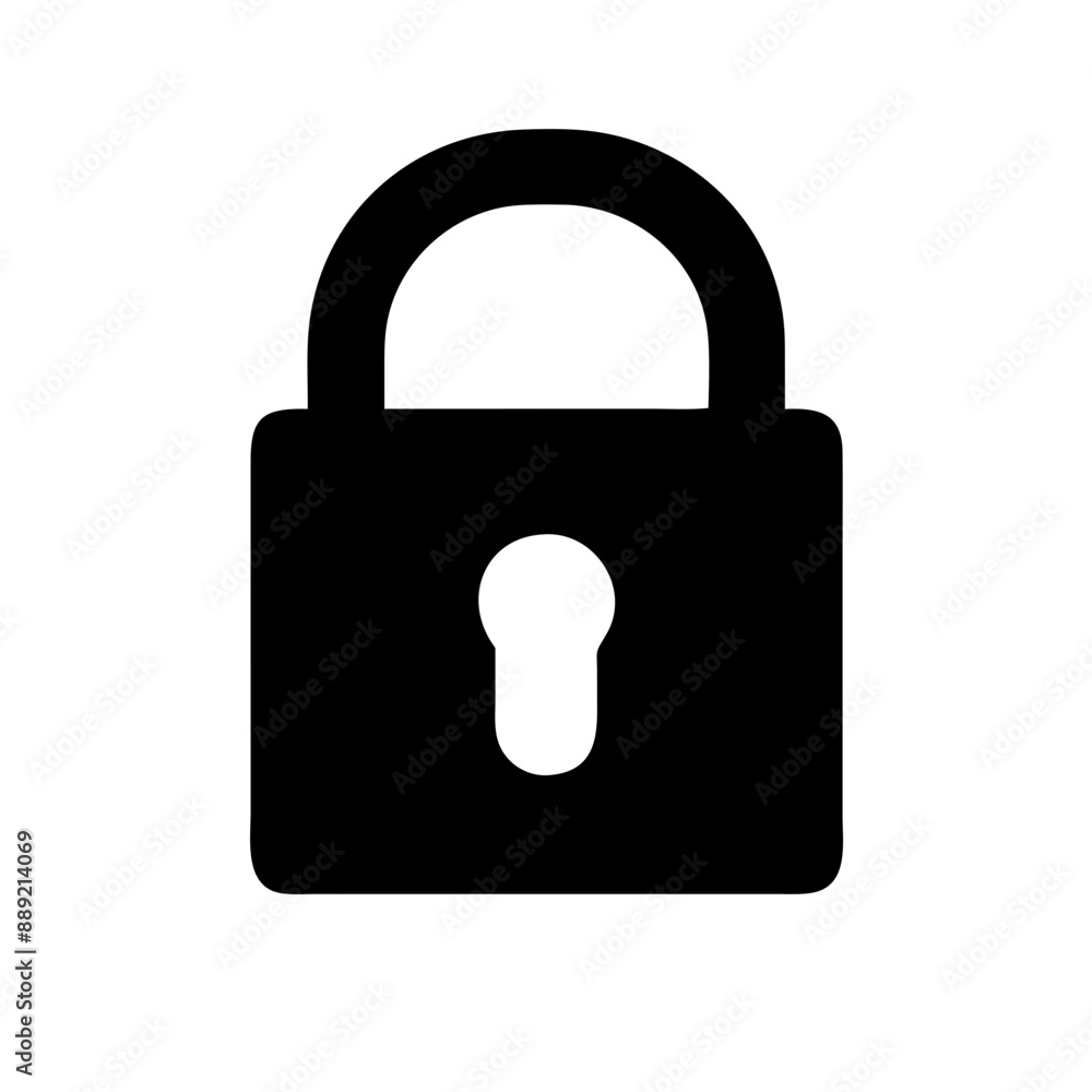 padlock icon isolated on white background
padlock icon isolated on white background