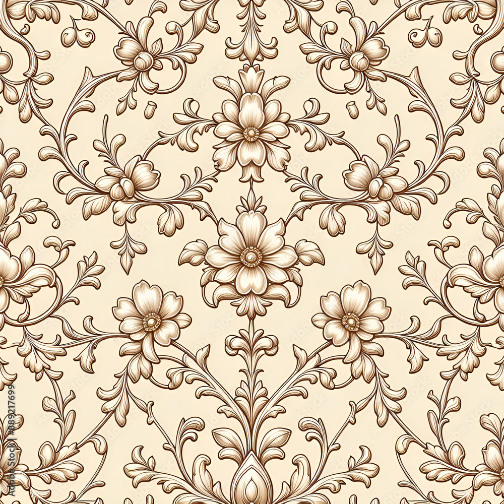 seamless pattern with flowers seamless pattern with flowers