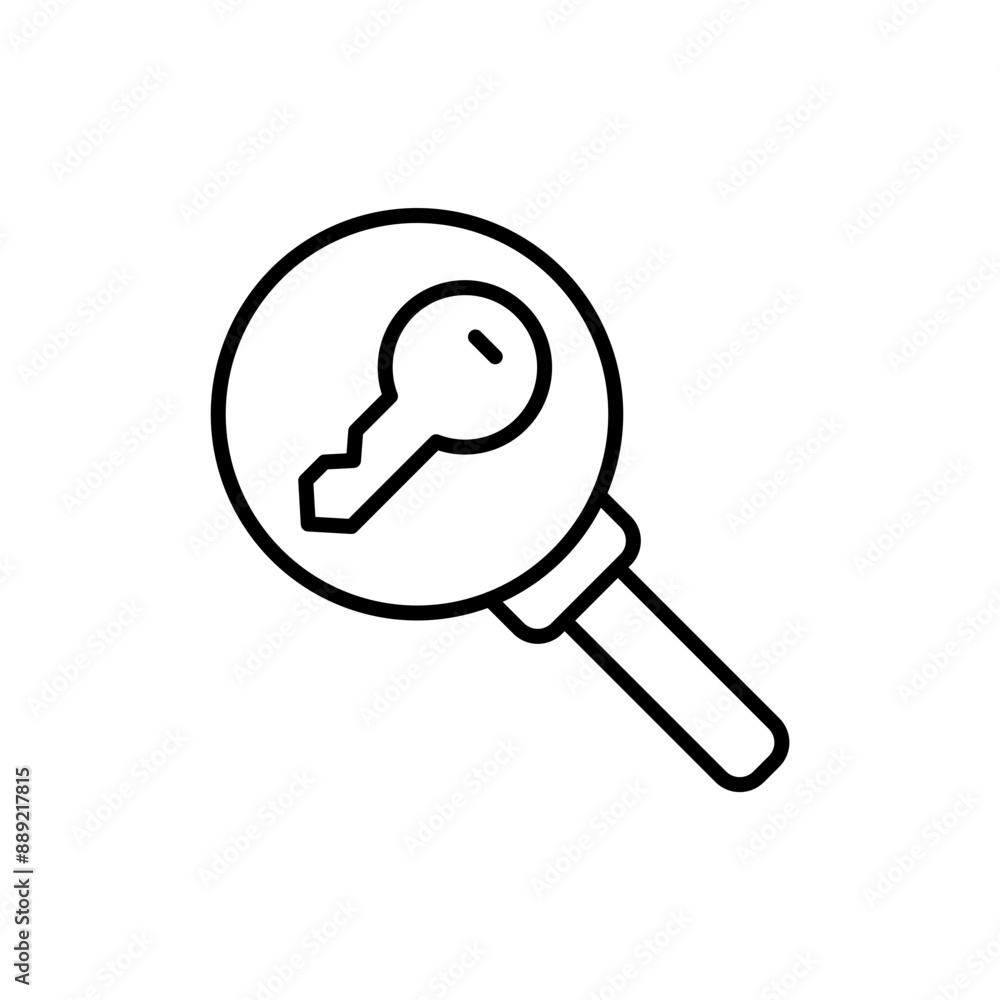 Find key outline icons, minimalist vector illustration ,simple transparent graphic element .Isolated on white background Find key outline icons, minimalist vector illustration ,simple transparent graphic element .Isolated on white background