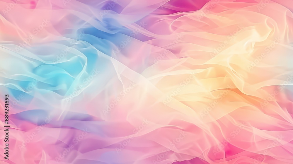 Soft pastel waves in a delicate mix of pink, blue, and white, creating a serene and dreamy background. Seamless pattern ideal for calm and soothing projects. Soft pastel waves in a delicate mix of pink, blue, and white, creating a serene and dreamy background. Seamless pattern ideal for calm and soothing projects.