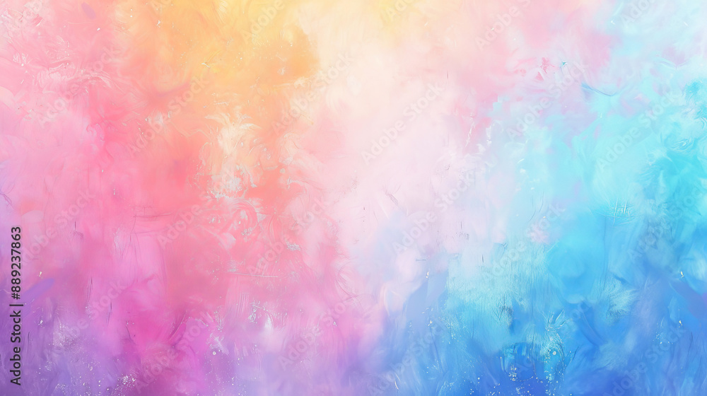Abstract Watercolor Background With Pink, Yellow, and Blue Hues Abstract Watercolor Background With Pink, Yellow, and Blue Hues