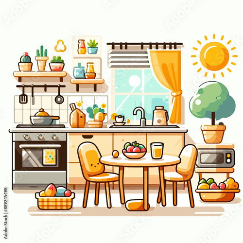 kitchen-vector  complete accessorize 