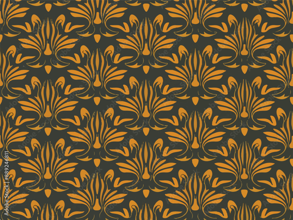 seamless pattern with flowers