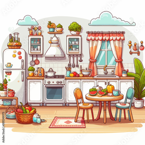 kitchen-vector  complete accessorize 