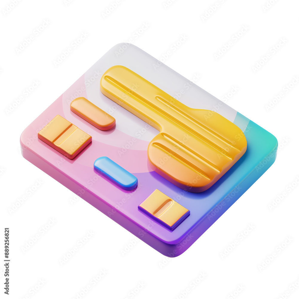 3d credit swap icon on transparent background 3d credit swap icon on transparent background