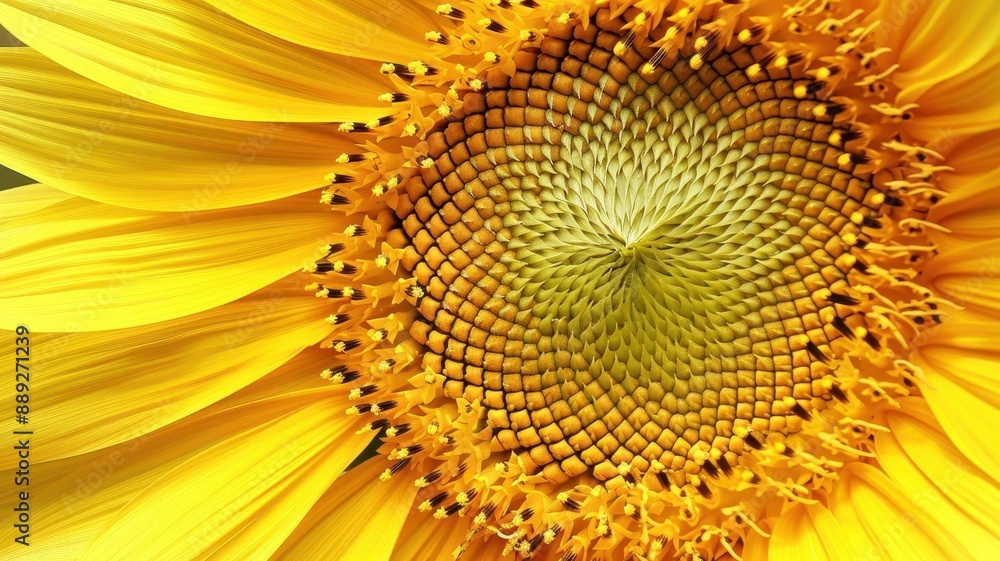 A closeup of a single sunflower with its face turned towards the sun, highlighting its majestic beauty and vibrant yellow hues A closeup of a single sunflower with its face turned towards the sun, highlighting its majestic beauty and vibrant yellow hues