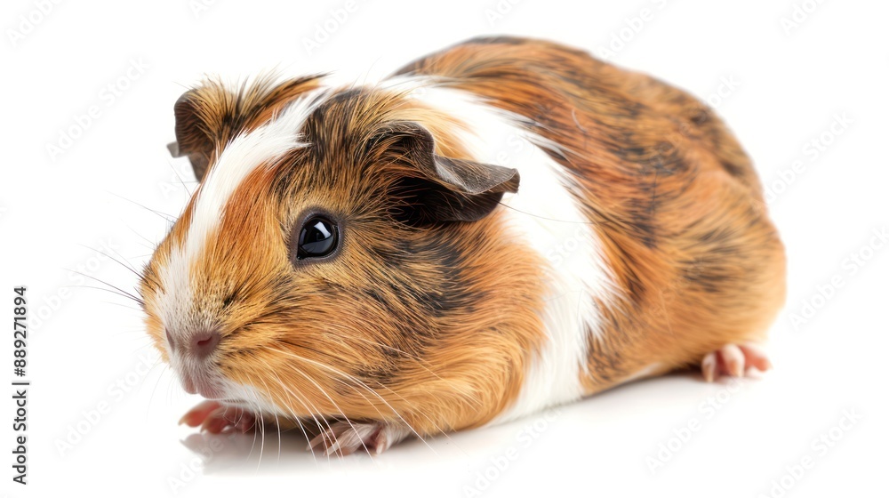 Guinea Pig full body on white background Guinea Pig full body on white background