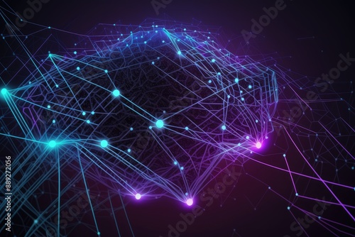 Neural Network Abstract Digital Art