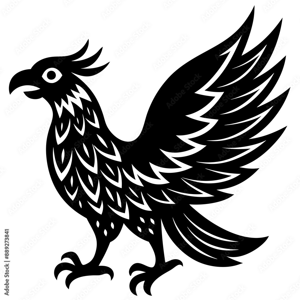 Obraz premium eagle with wings