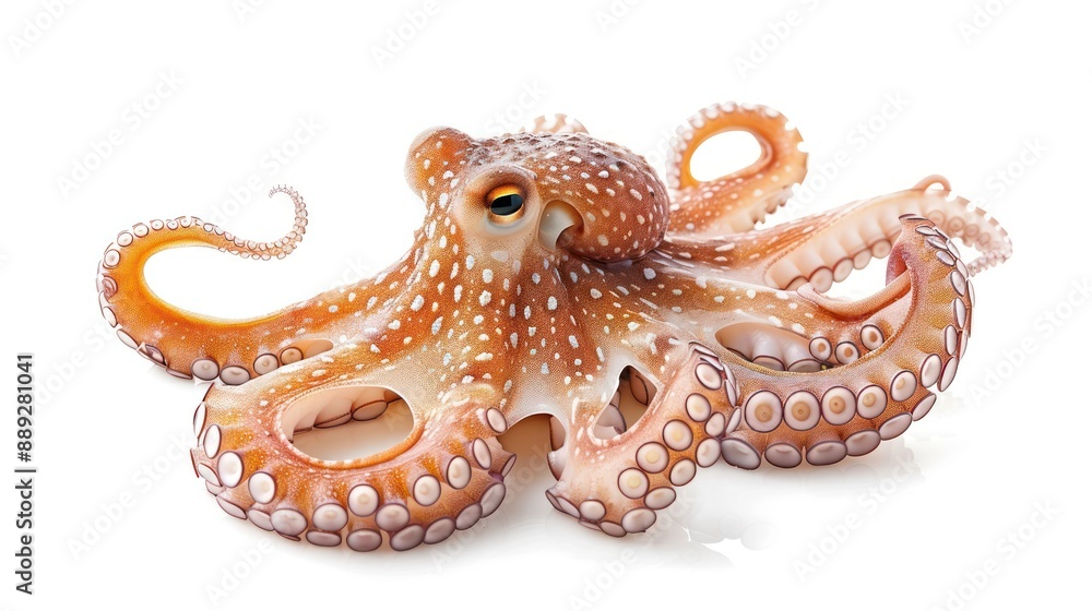 Obraz premium Kouprey full body on white background