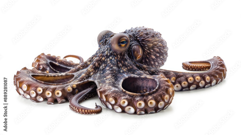 Obraz premium Kouprey full body on white background