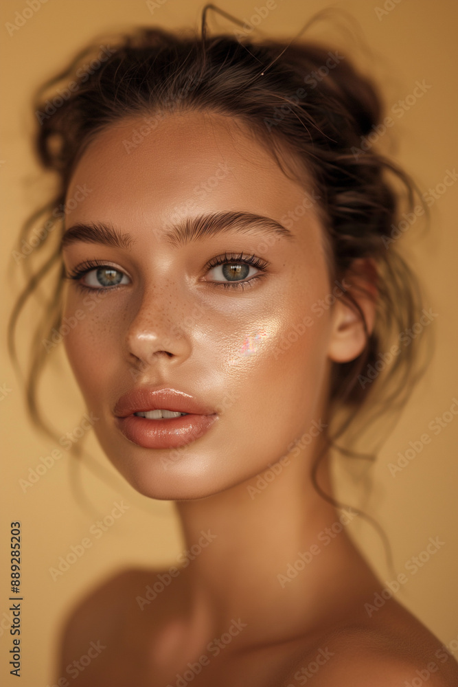 Naklejka premium portrait of a woman