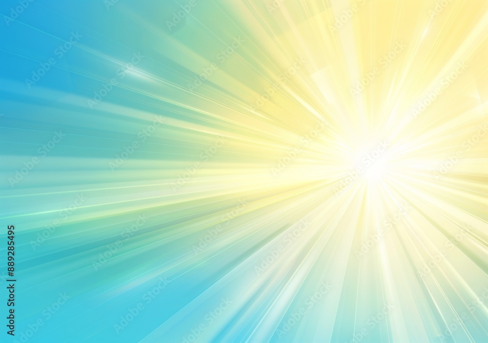 A modern illustration of a glowing sky on a summer time background. Poster with copy space. A modern illustration of a glowing sky on a summer time background. Poster with copy space.