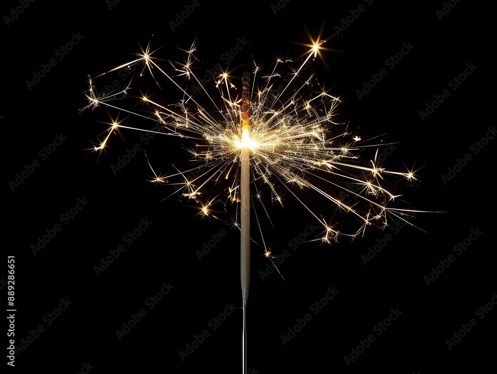 Closeup of a single, glowing fire spark against a black background, capturing the intensity and beauty of a fiery element Closeup of a single, glowing fire spark against a black background, capturing the intensity and beauty of a fiery element