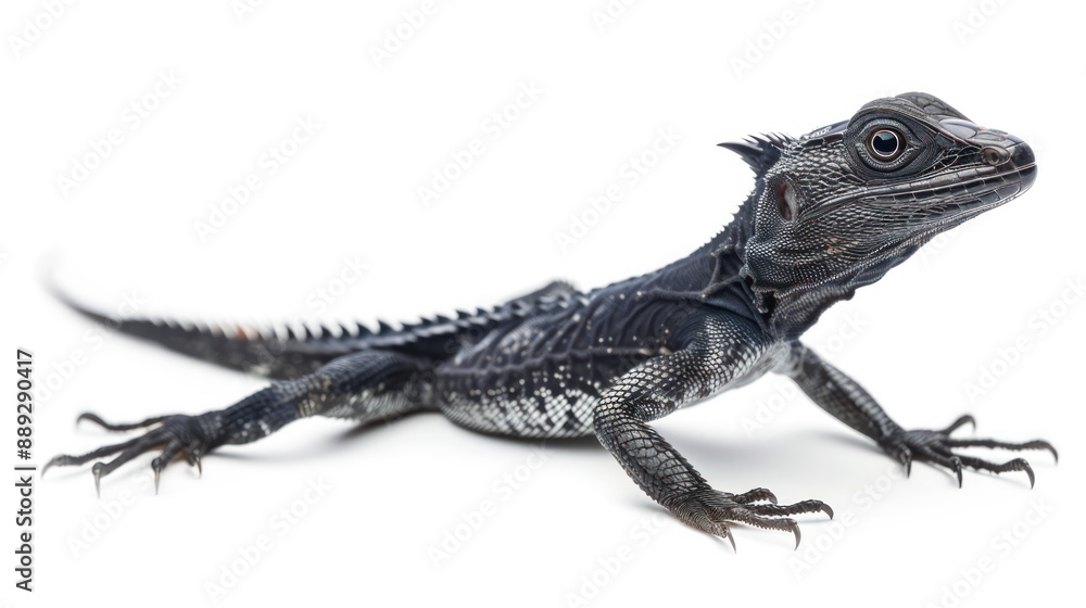 Naklejka premium Livyatan full body on white background