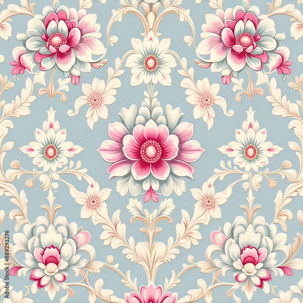 seamless pattern with flowers seamless pattern with flowers