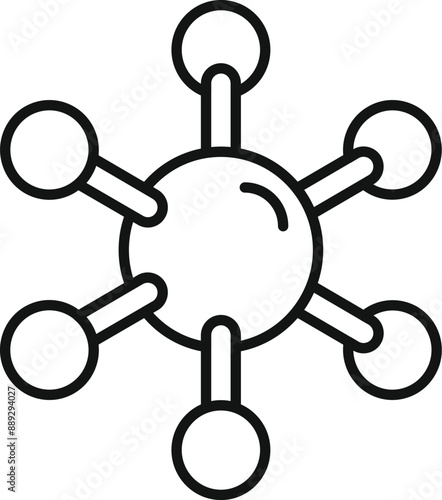 Atom structure is representing the composition of an atom