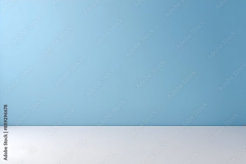 Empty room with natural light, blue wall and white floor. Minimalistic blue background for interior design, modern home decor, creative space. Empty room with natural light, blue wall and white floor. Minimalistic blue background for interior design, modern home decor, creative space.
