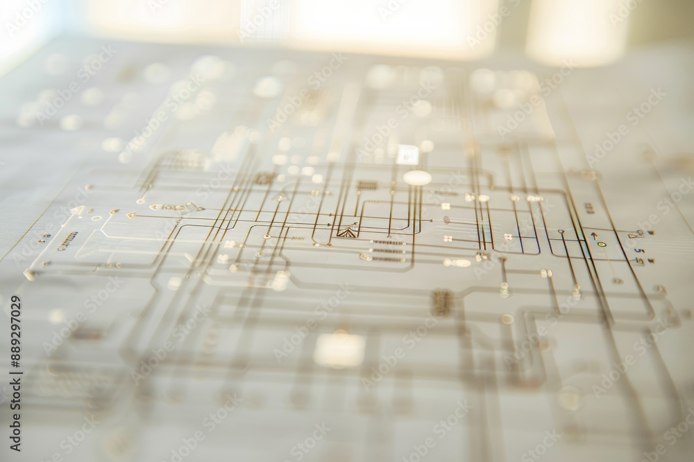 Photo inspiration: These Concepts Focus On Simplicity Reference: Circuit Diagram Schematic Drawings On Paper Or Digital Screens Keep