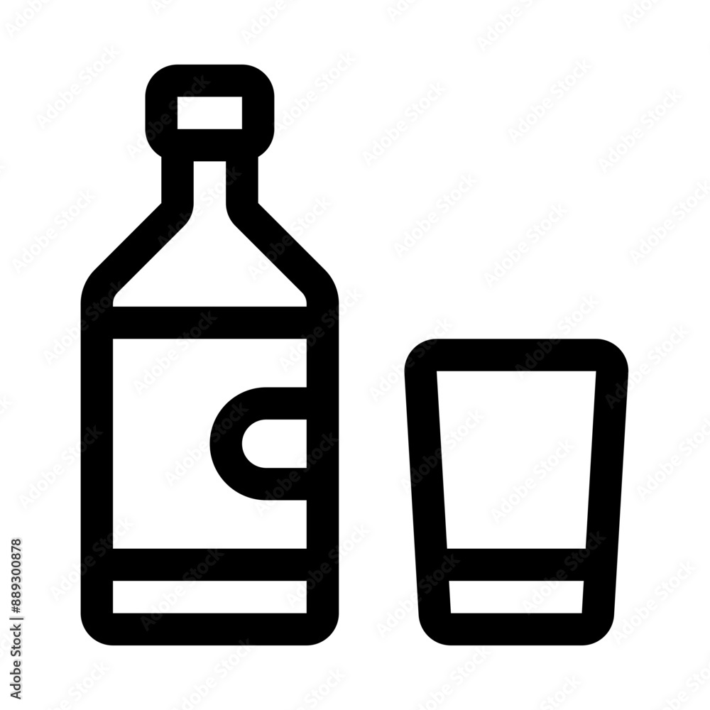 Beverage Line Icon Beverage Line Icon