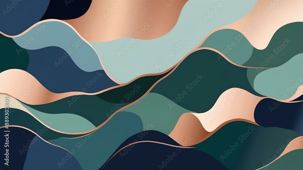 abstract color palette wallpaper with rose gold navy b background abstract color palette wallpaper with rose gold navy b background