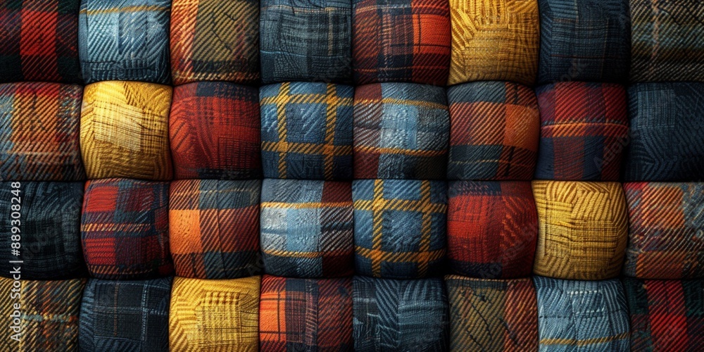 Plaid Pattern Background Banner Plaid Pattern Background Banner