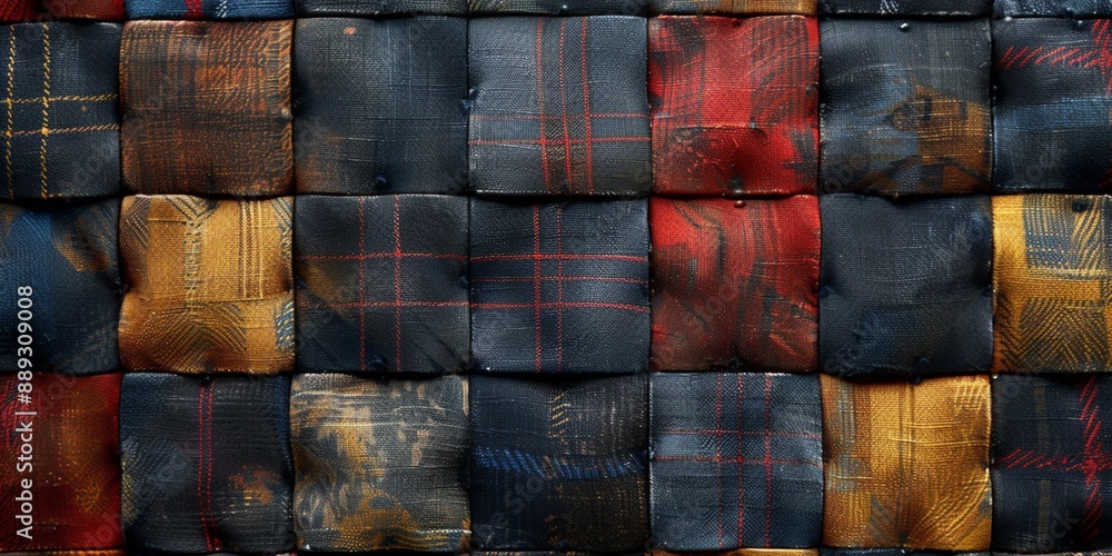 Plaid Pattern Background Banner Plaid Pattern Background Banner