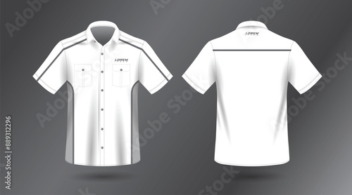short sleeve work shirt