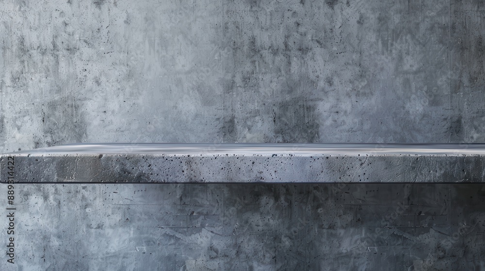 A concrete table background with a smooth, gray surface and a minimalist design, perfect for modern product photography, architectural themes, or contemporary designs A concrete table background with a smooth, gray surface and a minimalist design, perfect for modern product photography, architectural themes, or contemporary designs