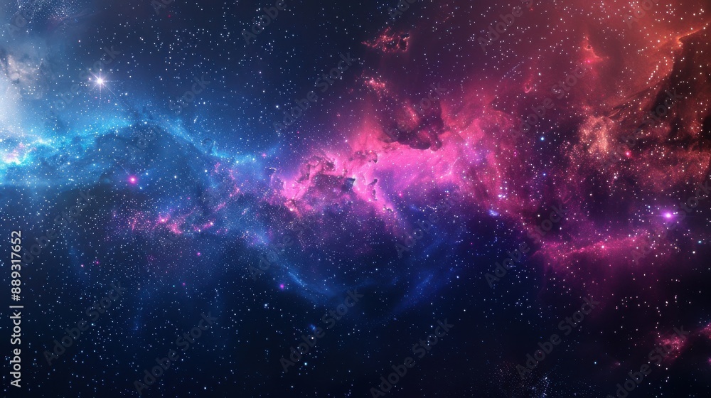 A mesmerizing galaxy background featuring a vibrant nebula with swirling colors of pink, blue, and purple, surrounded by twinkling stars and cosmic dust that create a breathtaking and otherworldly A mesmerizing galaxy background featuring a vibrant nebula with swirling colors of pink, blue, and purple, surrounded by twinkling stars and cosmic dust that create a breathtaking and otherworldly