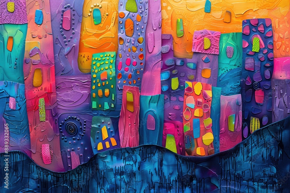 Abstract lab, bold shapes, vibrant colors, artistic interpretation, surreal elements, imaginative design Abstract lab, bold shapes, vibrant colors, artistic interpretation, surreal elements, imaginative design